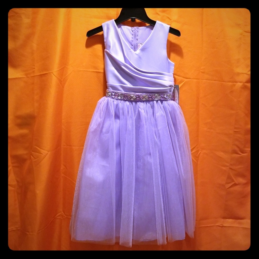 Lilac special occasion or flowegirl dress